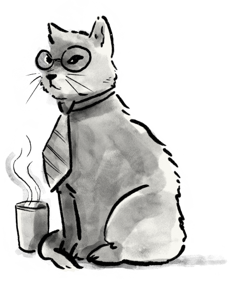 Studious Cat